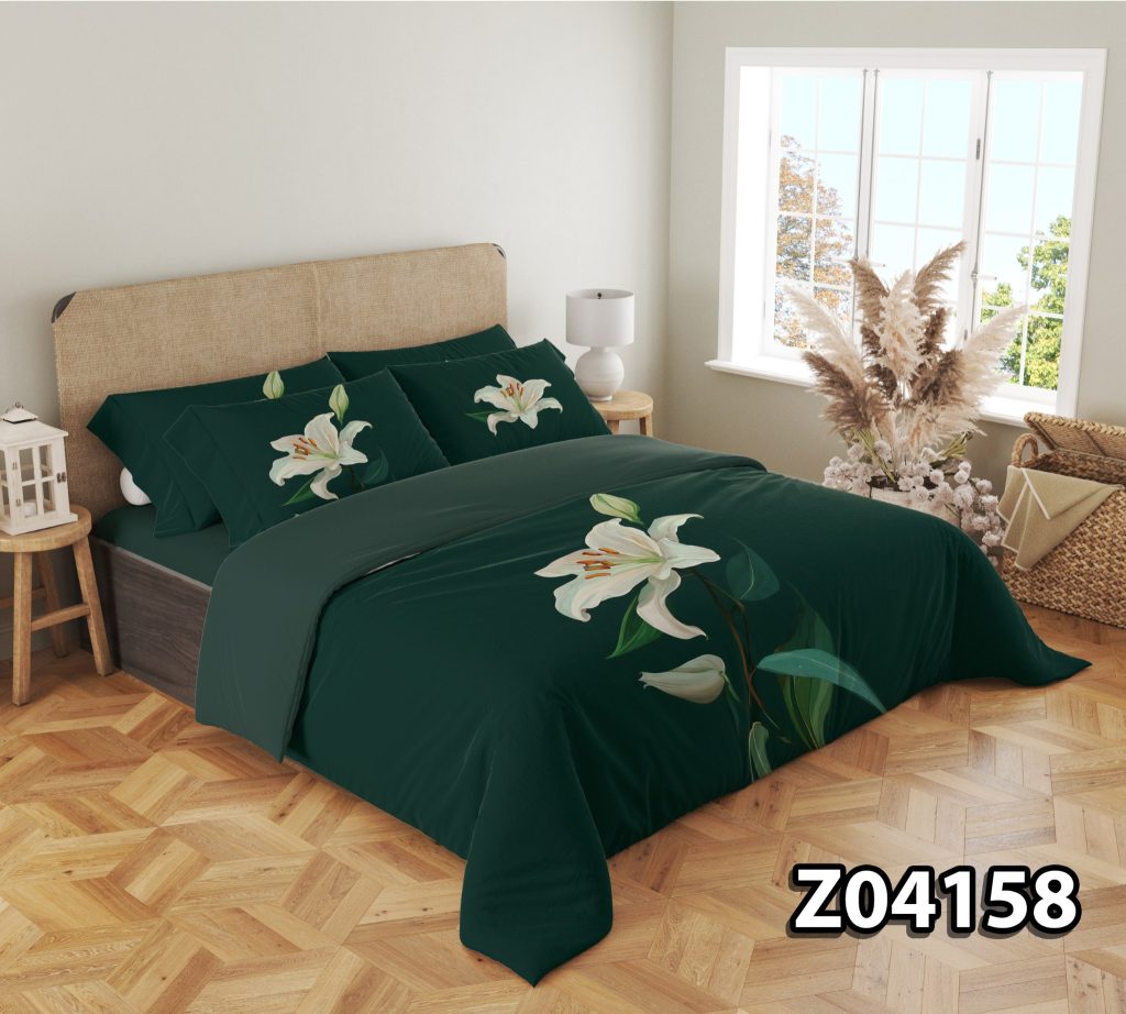 سرویس لحاف روتختی مدل سوسن زمرد